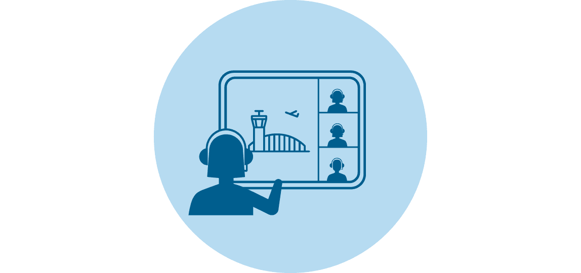 Web icon live guidance